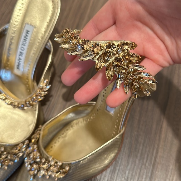 Manolo Blahnik Lurum Mules - Picture 7 of 10